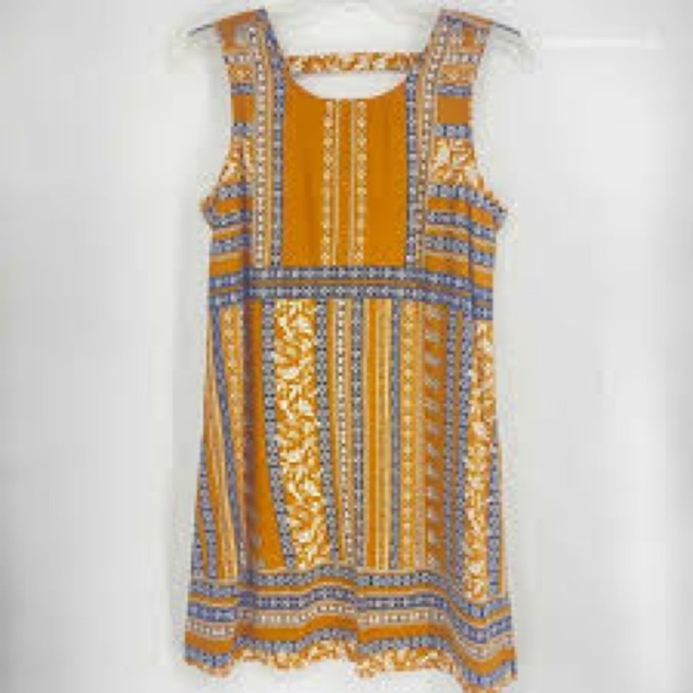 Maurices Cognac Pattern Dress